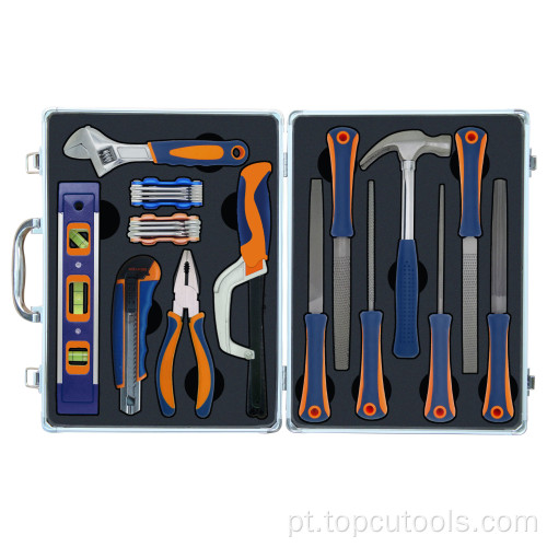 Conjunto de 28PCS Tool Kit em caixa de alumínio